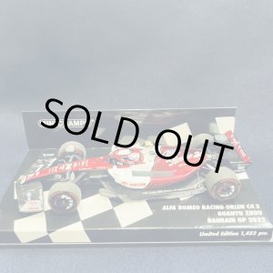 画像: 新品正規入荷品●PMA1/43 ALFA ROMEO C42 BAHRAIN GP 2022 周冠宇（ジョウ・グアンユー）#24 