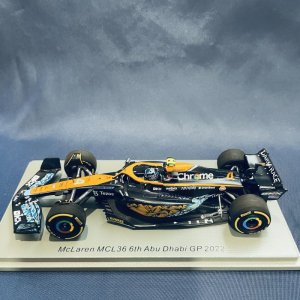 画像: 新品正規入荷品●SPARK1/43 McLAREN MCL36 6th ABUDHABI GP 2022 (L.ノリス）#4