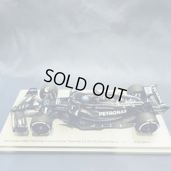 画像1: 新品正規入荷品●SPARK1/43 MERCEDES-AMG W14 4th SAUDI ARABIAN GP 2023 (G.ラッセル）#63