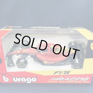 画像: 新品正規入荷品●burago1/43 FERRARI F1-75 ITALIAN GP2022(C.サインツ）#55