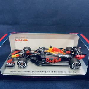 画像: セカンドハンド品●SPARK1/43 RED BULL RB16 BARCELONA TEST 2020 (A.アルボン）#23