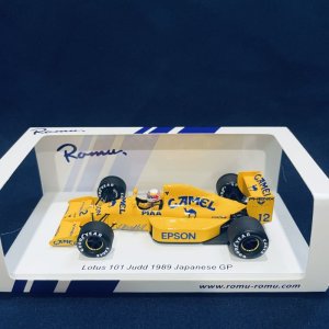 画像: 新品特別入荷品●ROMU別注●SPARK1/43 LOTUS JUDD 101 JAPANESE GP (中嶋悟） #12