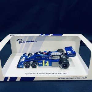 画像: 新品特別入荷品●ROMU別注●SPARK1/43 TYRRELL FORD P34 JAPANESE GP 1976 (P.デパイエ）#4