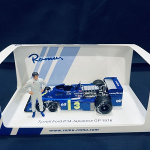 画像: 新品特別入荷品●ROMU別注●SPARK1/43 TYRRELL FORD P34 JAPANESE GP 1976 (J.シェクター）#3