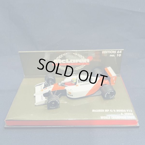 画像1: セカンドハンド品●PMA1/64 McLAREN HONDA MP4/6 (A.セナ）#1