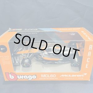 画像: 新品正規入荷品●burago1/43 McLAREN MCL60 BRITISH GP 2023 (L. ノリス）#4 