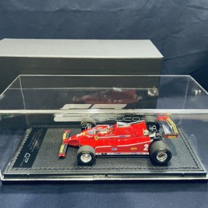 画像: 新品正規入荷品●KYOSYO 1/43 FERRARI 126C QUALIFYING ITALY GP IMOLA 1980 (G.ビルヌーブ）#2 ※フィギュア付