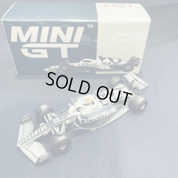 画像1: 新品正規入荷品●TSMMODEL 1/64 ALPHA TAURI AT03 ABU DHABI GP 2022 (角田裕毅）#22