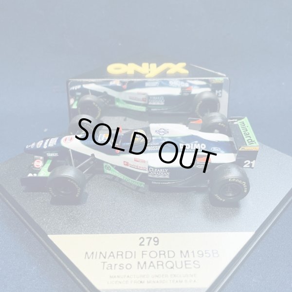 画像1: セカンドハンド品●ONYX 1/43 MINARDI FORD M195B (T.マルケス）#21