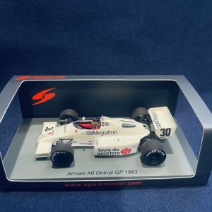 画像: 新品正規入荷品●SPARK 1/43 ARROWS A6 DETROIT GP 1983 (T.BOUTSEN) #30