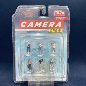 画像: 新品正規入荷品●Mijo特注1/64 アメリカンジオラマ フィギュア カメラ クルーセット(5体）