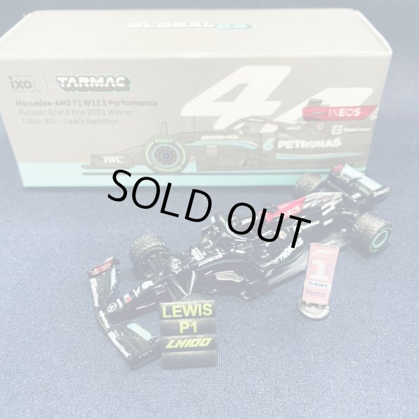 画像1: 新品正規入荷品●TARMAC WORKS 1/64 MERCEDES AMG W12 WINNER RUSSIAN GP 2021 (L.ハミルトン）#44