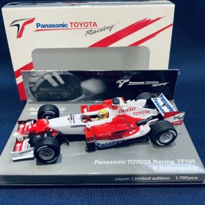 画像: セカンドハンド品●TOYOTA別注●PMA1/43 PANASONIC TOYOTA TF105 (R.シューマッハ）#17