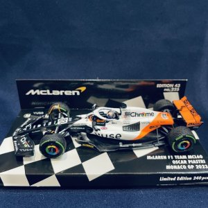 画像: セカンドハンド品●PMA1/43 McLAREN MCL60 MONACO GP (O.ピアストリ） 2023 #81