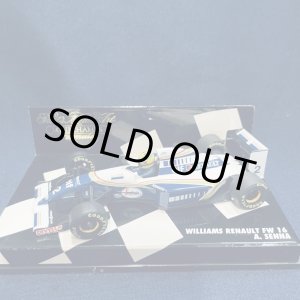 画像: セカンドハンド品●PMA1/43 WILLIAMS RENAULT FW16 （A.セナ）#2