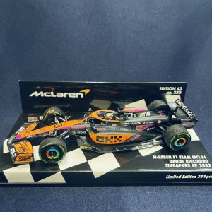 画像: 新品正規入荷品●PMA1/43 McLAREN MCL36 SINGAPORE GP 2022 (D.リカルド）#3