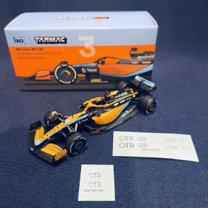 画像: 新品正規入荷品●IXO1/64 McLAREN MCL36 AUSTRALIAN GP 2022 (D.リカルド）#3