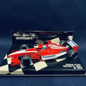 画像: セカンドハンド品●PMA1/43 TOYOTA TF101 TESTCAR 2001 (M.サロ）