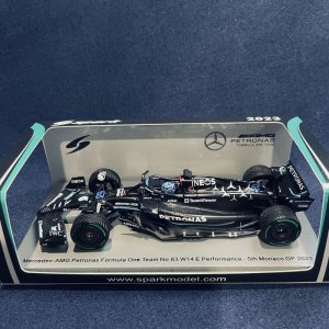 画像: 新品正規入荷品●SPARK1/43 MERCEDES-AMG W14E 5th MONACO GP 2023 (G.ラッセル）#63