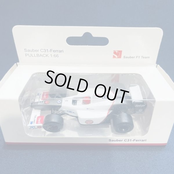 画像1: セカンドハンド品●未開封品●PMA1/66スケール SAUBER FERRARI C31 プルバックミニカー