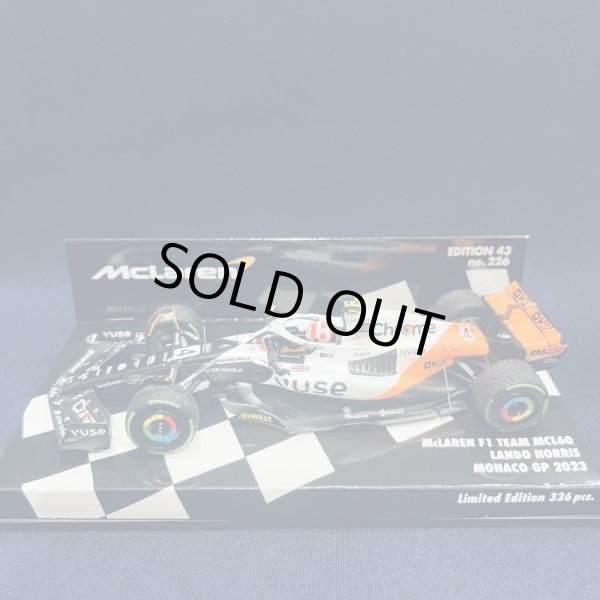 画像1: セカンドハンド品●PMA1/43 McLAREN MCL60 MONACO GP (L.ノリス） 2023 #4