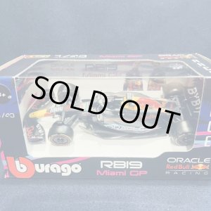 画像: 新品正規入荷品●burago1/43 RED BULL RB19 MIAMI GP 2023(M.フェルスタッペン）#1