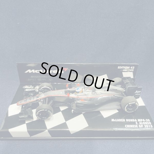 画像1: セカンドハンド品●PMA1/43 McLAREN HONDA MP4-30 CHINESE GP 2015 （F.アロンソ）#14