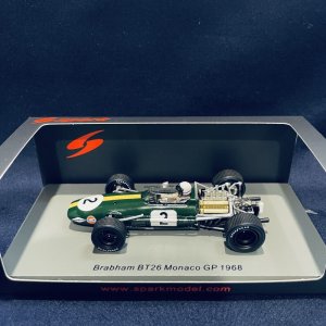 画像: 新品正規入荷品●SPARK 1/43 BRABHAM BT26 MONACO GP 1968 (J.BRABHAM) #2