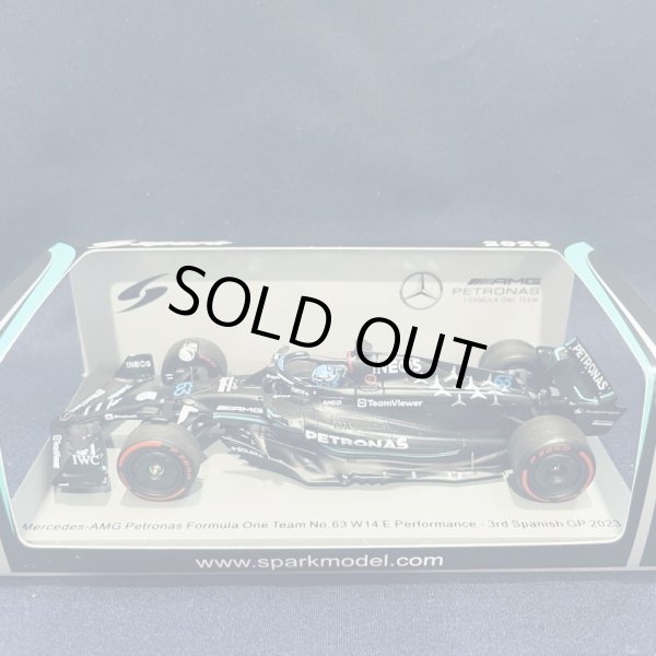 画像1: 新品正規入荷品●SPARK1/43 MERCEDES-AMG W14E 2rd SPANISH GP 2023 (L.ハミルトン）#44