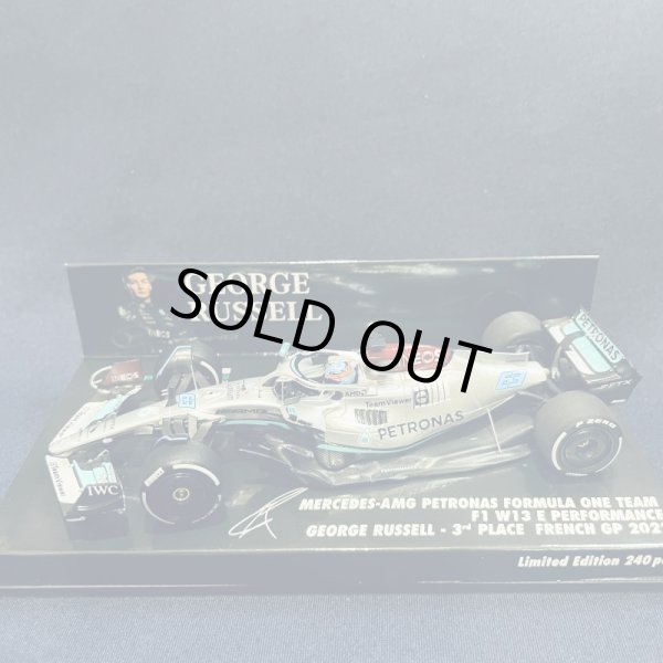 画像1: 新品正規入荷品●●PMA1/43 MERCEDES AMG PETRONAS W13E 3rd PLACE FRENCH GP 2022 (G.ラッセル）#63