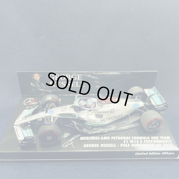 画像1: 新品正規入荷品●●PMA1/43 MERCEDES AMG PETRONAS W13E POLE HUNGARIAN GP 2022 (G.ラッセル）#63