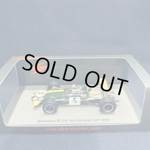 画像: 新品正規入荷品●SPARK1/43 BRABHAM BT26 3rd GERMAN GP 1968 (J.RINDT）#5