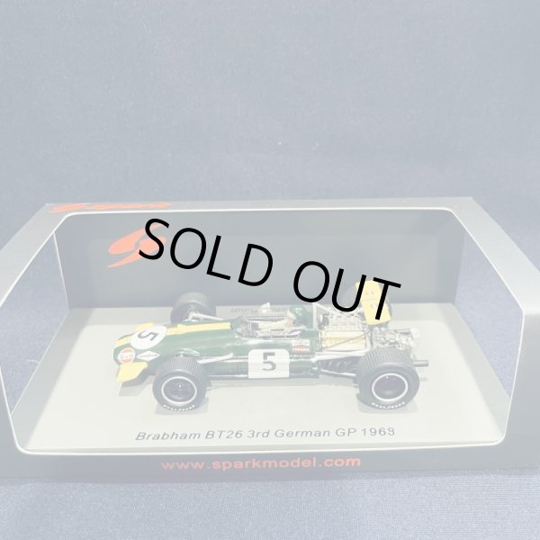 画像1: 新品正規入荷品●SPARK1/43 BRABHAM BT26 3rd GERMAN GP 1968 (J.RINDT）#5