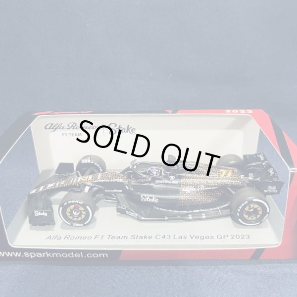 画像1: 新品正規入荷品●SPARK1/43 ALFA ROMEO STEAKE C43 LAS VEGAS GP 2023（V.ボッタス）#77