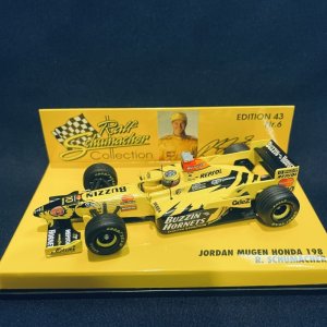 画像: セカンドハンド品●PMA1/43 JORDAN MUGEN HONDA 198 (R.シューマッハ）#10