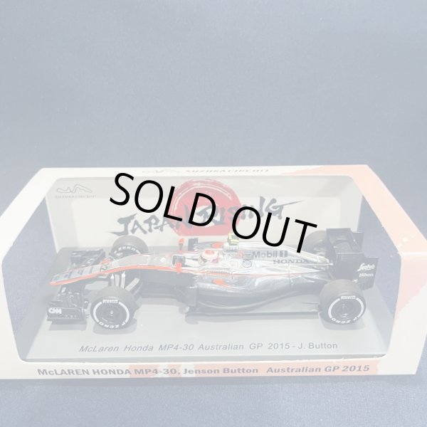 画像1: セカンドハンド品●鈴鹿サーキット別注●SPARK 1/43 McLAREN HONDA MP4-30 AUSTRALIAN GP 2015 (J.バトン）#22