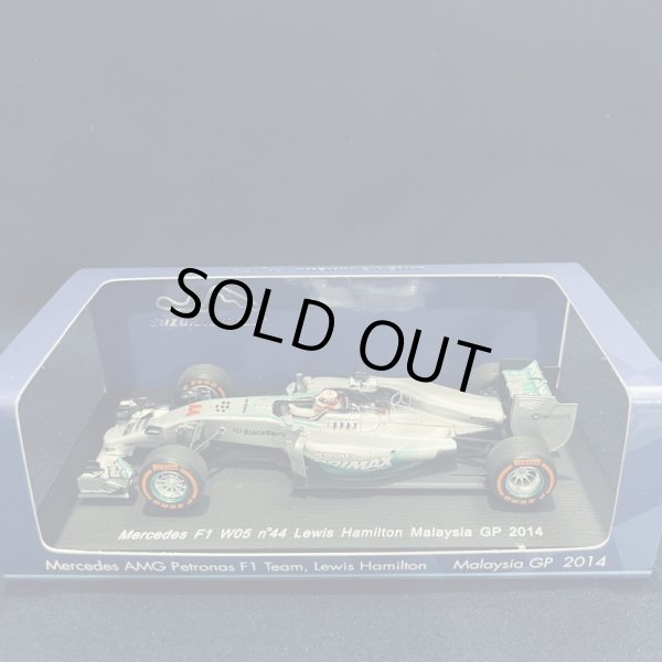 画像1: セカンドハンド品●鈴鹿サーキット別注●SPARK1/43 MERCEDES W05 MALAYSIA GP 2014 (L.ハミルトン） #44