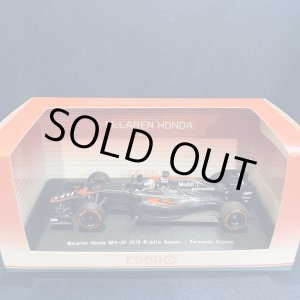 画像: セカンドハンド品●EBBRO 1/43 McLAREN HONDA MP4-30 MIDDLE SEASON 2015 (F.アロンソ）#14