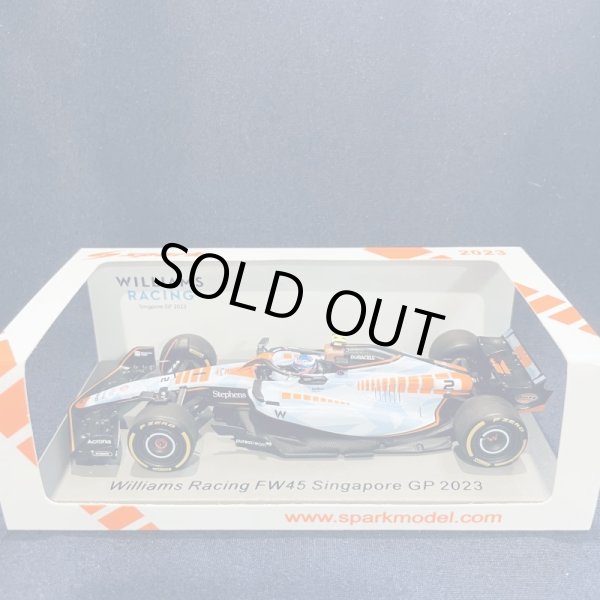 画像1: 新品正規入荷品●SPARK1/43 WILLIAMS FW45 SINGAPOLE GP 2023 (L.サージェント）#2