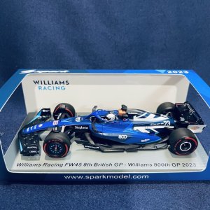 画像: 新品正規入荷品●SPARK1/43 WILLIAMS FW45 8th BRITISH GP WILLIAMS 800thGP 2023 (A.アルボン）#23