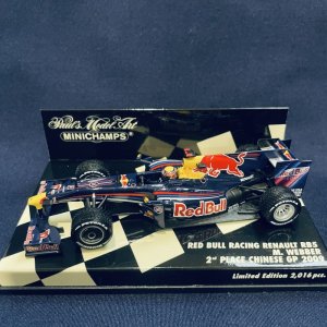 画像: セカンドハンド品●PMA1/43 RED BULL RACING RENAULT RB5 2nd PLACE CHINESE GP 2009 (M.ウエーバー） 