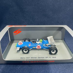 画像: セカンドハンド品●SPARK1/43 MATRA MS7 WINNER GERMAN GP F2 1969 (H.PESCAROLO)#26