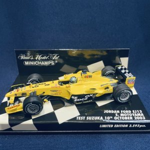 画像: セカンドハンド品●PMA1/43 JORDAN FORD EJ13 TEST SUZUKA 2003  (本山哲)