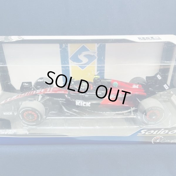 画像1: 新品正規入荷品●SOLIDO 1/18 ALFA ROMEO STAKE C43 AUSTRALIAN GP 2023  周冠宇（ジョウ・グアンユー）#24 