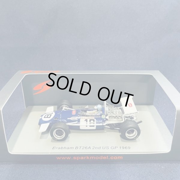 画像1: 新品正規入荷品●SPARK1/43 BRABHAM BT26A 2nd US GP 1969 (P.COURAGE) #18