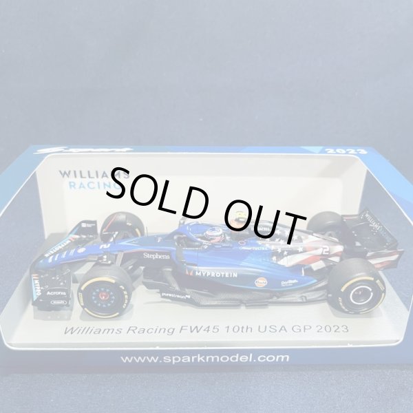 画像1: 新品正規入荷品●SPARK1/43 WILLIAMS FW45 10th USA GP 2023 (L.サージェント）#2