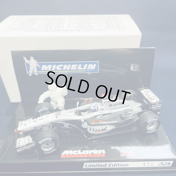 画像1: セカンドハンド品●ミシュラン別注●PMA1/43 McLAREN MERCEDES MP4-17（D.クルサード）#5