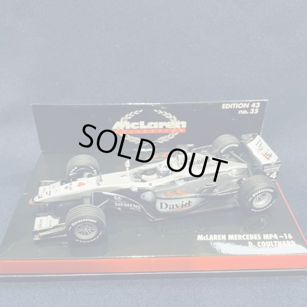 画像1: セカンドハンド品●PMA1/43 McLAREN MERCEDES MP4/16 (D.クルサード）#4