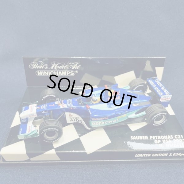 画像1: セカンドハンド品●PMA1/43 SAUBER PETRONAS C21 USA GP 2002 (N.ハイドフェルド）#7