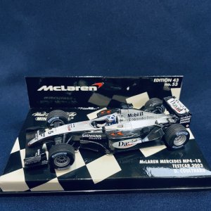 画像: セカンドハンド品●PMA1/43 McLAREN MERCEDES MP4/18 TESTCAR 2003 (D.クルサード）#5